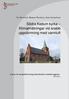 Södra Kedum kyrka Klimatmätningar vid snabb uppvärmning med varmluft