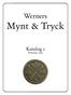 Werners. Mynt & Tryck