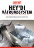 HEY'DI VÅTRUMSSYSTEM. Folie System - Rollbart System - Diffussionsöppet system