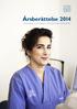 Årsberättelse 2014 med rapport om kvalitets- och patientsäkerhetsarbetet