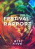 FESTIVAL- RAPPORT 2015