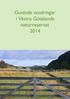 Guidade vandringar i Västra Götalands naturreservat 2014