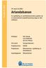Arlandabanan. VTI notat 46 2004 VTI notat 46-2004