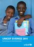 UNICEF SVERIGE 2011 Årsredovisning med verksamhetsberättelse