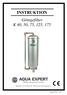 INSTRUKTION Göingefilter K 40, 50, 75, 125, 175