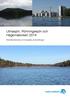 Ullnasjön, Rönningesjön och Hägernäsviken 2014. Fysikalisk-kemiska och biologiska undersökningar