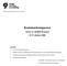 Kommunkompassen. Analys av Järfälla kommun 25-27 oktober 2006