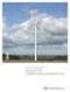 Vindkraftspark på Sidlandet i Malax. Miljökonsekvensbeskrivning