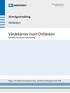 Värdekärnor inom Ostlänken Sammanfattande redovisning