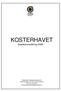 KOSTERHAVET. -besöksinventering 2006