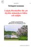 Lokala föreskrifter för att skydda människors hälsa och miljön
