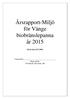 Årsrapport-Miljö för Vänge biobränslepanna år 2015