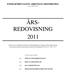 ÅRS- REDOVISNING 2011