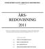 ÅRS- REDOVISNING 2011