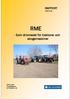 RAPPORT 2009-10-30 RME. - Som drivmedel för traktorer och skogsmaskiner. Carina Lindh Energirådgivare LRF KONSULT AB