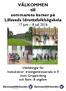 VÄLKOMMEN till sommarens kurser på Lillsveds Idrottsfolkhögskola 17 juni 8 juli 2016