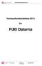 Verksamhetsberättelse 2015 Verksamhetsberättelse 2015 för FUB Dalarna