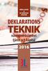 Deklarationsteknik 2016