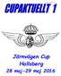 Utgåva 1, 2016-05-25. Järnvägen Cup Hallsberg