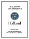 HALLANDS GOLFFÖRBUND. Manual 2016. Regler för juniortävlingar och information till ledare och föräldrar