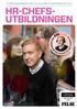 FEI FÖRETAGSEKONOMISKA INSTITUTETS KURSER & UTBILDNINGAR 2016 2017 HR-CHEFS- UTBILDNINGEN
