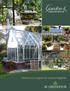 Växthus och orangerier för nordiska trädgårdar