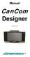 Manual CanCom Designer