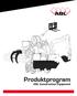 Produktprogram. ABL Construction Equipment