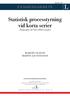 Statistisk processtyrning vid korta serier
