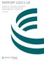 RAPPORT U2011:18. Värdering och utveckling av mätmetoder för bestämning av metanemissioner från biogasanläggningar Litteraturstudie ISSN 1103-4092