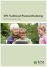 KPA Traditionell Pensionsförsäkring. Allmänna försäkringsvillkor för ITPK