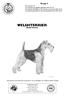 WELSHTERRIER. (Welsh Terrier)