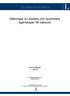 EXAMENSARBETE. Mätningar av statiska och dynamiska egenskaper för bakaxel. Jens Nilsson 2014. Civilingenjörsexamen Maskinteknik