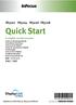 Quick Start *36.8AU05G003-A* IN3102 IN3104 IN3106 IN3108. For English, see fold-out poster 빠른 시작 안내서 快 速 入 P/N 36.8AU05G003-A