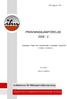 PROVNINGSJÄMFÖRELSE. Institutionen för tillämpad miljövetenskap. Department of Applied Environmental Science. ITM-rapport 174