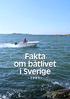 Fakta om båtlivet i Sverige