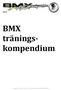 BMX tränings- kompendium