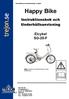 Happy Bike. Instruktionsbok och Underhållsanvisning. Elcykel SG-20-F. Översättning av bruksanvisning i original