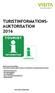 TURISTINFORMATIONS- AUKTORISATION 2016