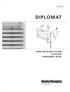 DIPLOMAT VENETIAN BLIND SYSTEM 35/50 MM COMPONENT BOOK