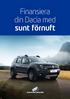 Finansiera din Dacia med sunt förnuft