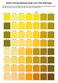 Bareko Pantone Matching System Color Chart (PMS färger)