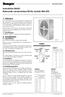 Instruktion BASIC Roterande värmeväxlare BCVA, storlek 004 055