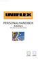 Uppdaterad 2016-05-17. PERSONALHANDBOK Arbetare Inom Bemanningsavtalet Arbetare