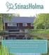 Välkommen till natursköna Stinasholma i Purmo! Tervetuloa Stinan saarille Purmoon! Welcome to Stinas islets in Purmo!
