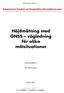 Höjdmätning med GNSS vägledning för olika mätsituationer