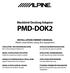 PMD-DOK2 INSTALLATION/OWNER S MANUAL