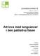 Att leva med lungcancer i den palliativa fasen