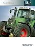 Fendt 800 Vario den kompakta stortraktorn