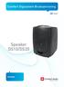 Speaker DS10/DS20 Svenska